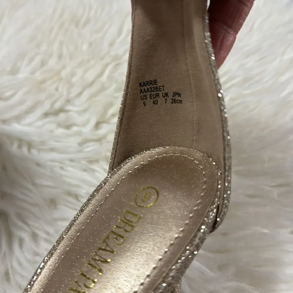DREAM PAIRS HEELS SANDALS SIZE 9 - Picture 9 of 10